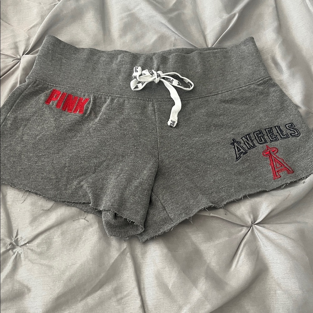 Gray Angels Logo Shorts